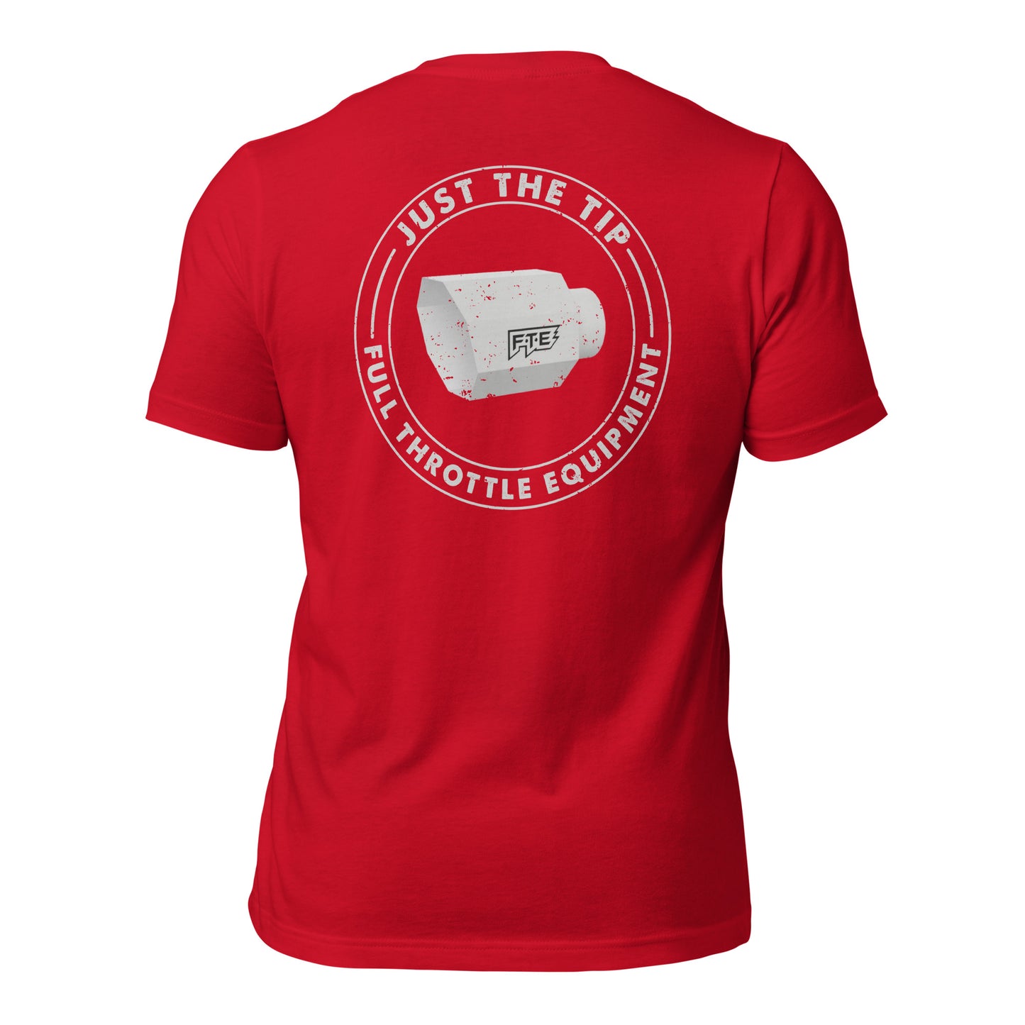 Just The Tip T-Shirt - Red / XS - Full Throttle Equipment